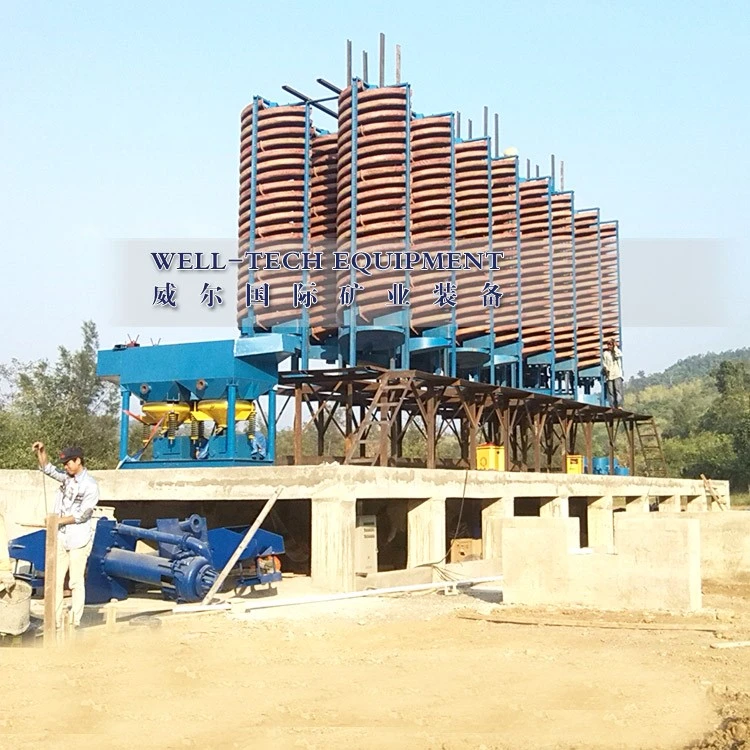 Tin spiral chute Tin spiral chute