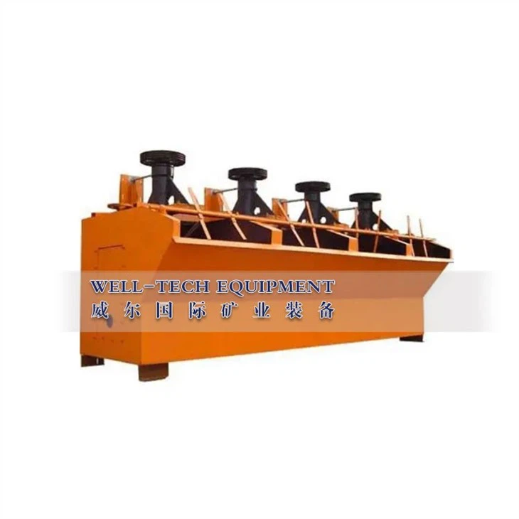 Silver flotation machine